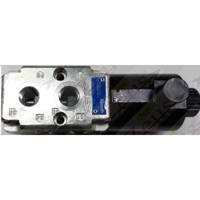 Deviatore a 6 vie a comando elettrico, filettato 1/2 bobina 12 V