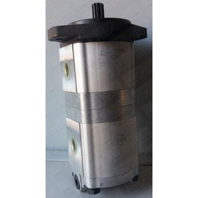Pompa doppia gruppo 2, 11 CC + 19 CC con flangiatura SAE A Z 9 dx Pompa doppia gruppo 2, 11 CC + 19 CC con flangiatura SAE A Z 9 dx