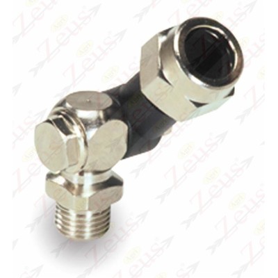 Getto snodato S. G 3/8 attacco G1/4 M. 1/4 BSPB Getto snodato S. G 3/8 attacco G1/4 M. 1/4 BSPB