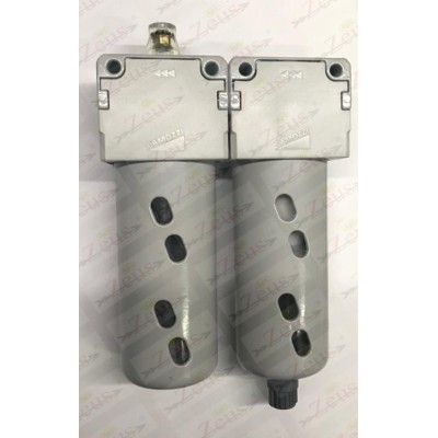 Camozzi assembled purifier unit with lubricator