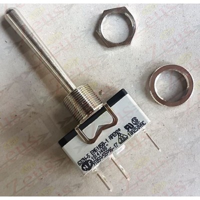 Single-pole on-off-on switch 40 mm
