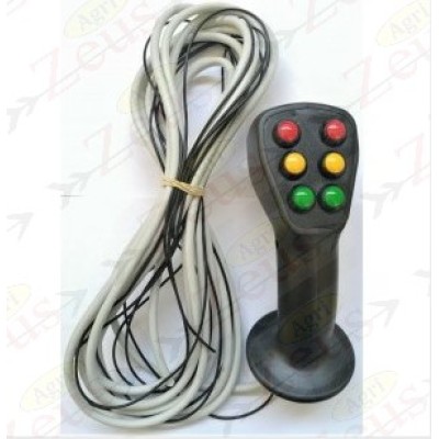 Ergonomic handle joystick with 6 buttons