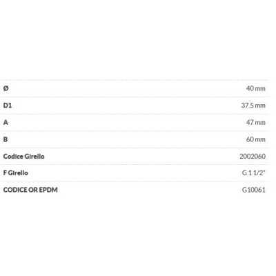 45° curved hose connection for G1 1/2' swivel