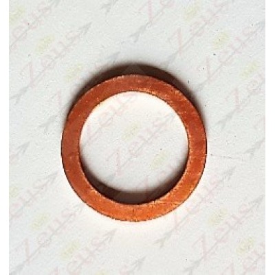 Rondella in rame da 18x24x1,5
