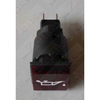 red oil pressure warning light 24x24mm