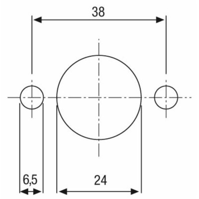 Battery switch 2500A/5" 100A 12/24