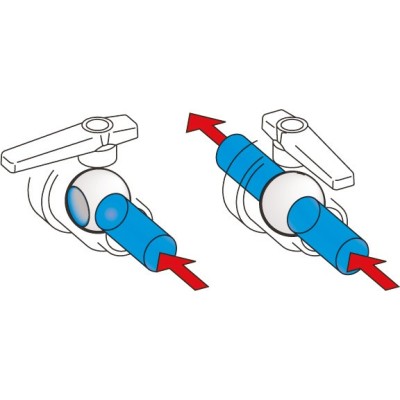 2-way ball valve G 1 1/4"