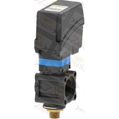 Electrically operated boom section valve Electrically operated boom section valve