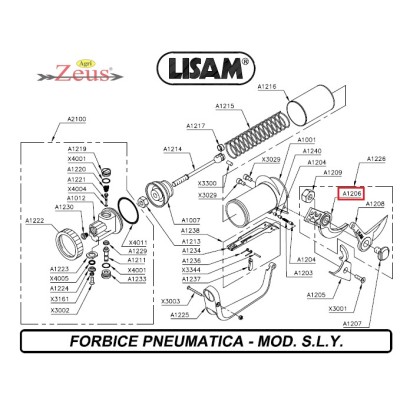 LISAM fixed blade