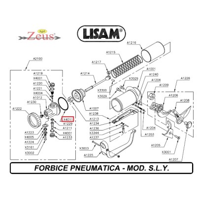 OR 2162 gasket for diameter 44.5