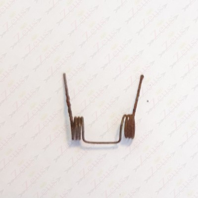 Safe spring for control lever