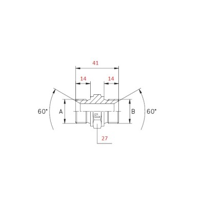 ADATTATORE DIRITTO, NIPPLO 1/2"X1/2" M-M