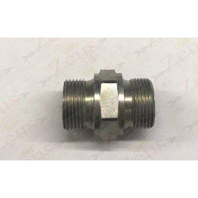STRAIGHT ADAPTER, NIPPLE 3/4"X3/4" M-M