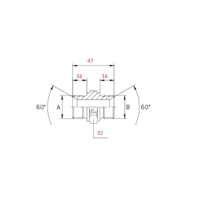 ADATTATORE DIRITTO, NIPPLO 3/4"X3/4" M-M