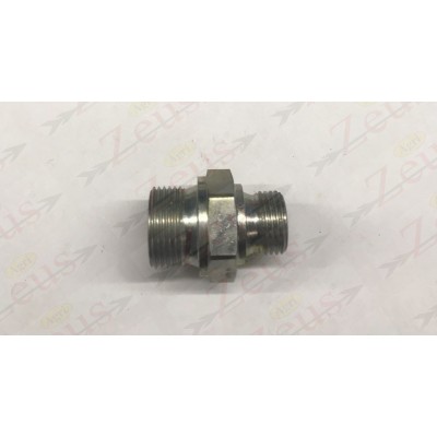 STRAIGHT ADAPTER, NIPPLE 3/4"X1/2" M-M