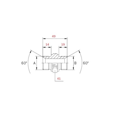 ADATTATORE DIRITTO, NIPPLO 1/2"X1" M-M