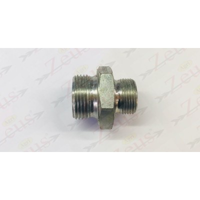 STRAIGHT ADAPTER, NIPPLE 3/4"X1" M-M