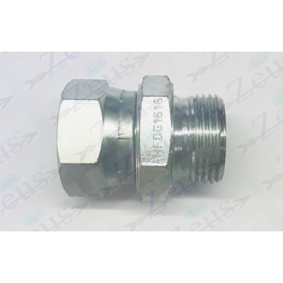 ADATTATORE DIRITTO GIREVOLE 1" M-F