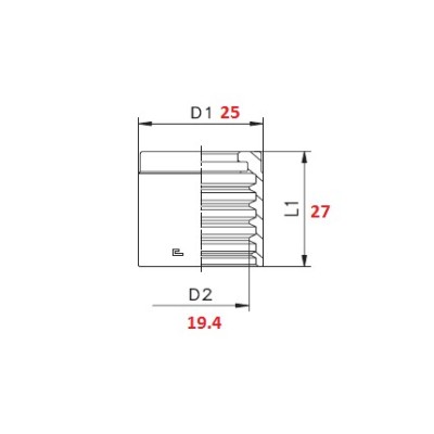 BOCCOLA 3/8"