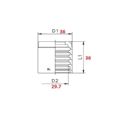 BUSHING 3/4"