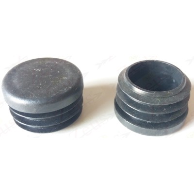 TAPPO ROTONDO IN PLASTICA per tubo con foro da 24 mm