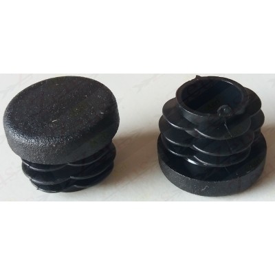 TAPPO ROTONDO IN PLASTICA per tubo con foro da 16 mm