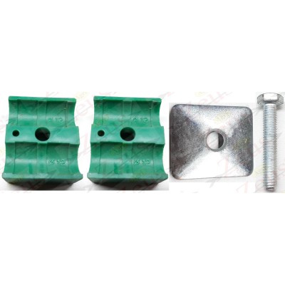 PLATES, HOSE STOPPING BLOCK FOR 2 PLACES, DIAMETER 12