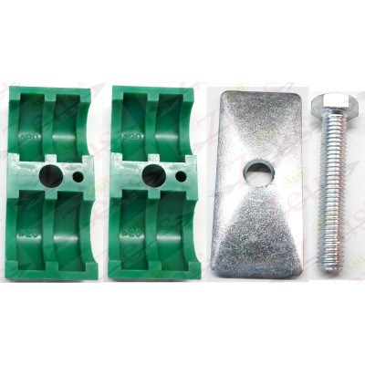 PLATES, HOSE STOPPING BLOCK 2 PLACES DIAMETER 20