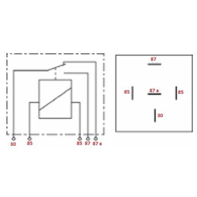 RELAY 12V 20/30 AMP