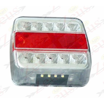 LED HEADLIGHT 100X100X40 5 FUNCTIONS