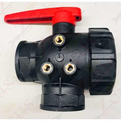 3-WAY BALL VALVE CONTINUOUS FLOW G 1''1/2