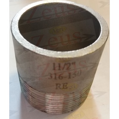 MANICOTTO A SALDARE MASCHIO 1-1/2'' INOX LEGGERO