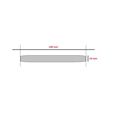 LINGUETTA CHIAVETTA LUNGA 100 LARGA 10 mm