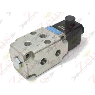 6-WAY DIVERTER WITH ELECTRIC CONTROL, THREADED 3/8, 12V COIL