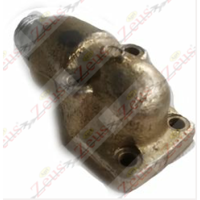 Flangia acciaio flangetta per pompa 4 fori filetto 1/2" interasse 40