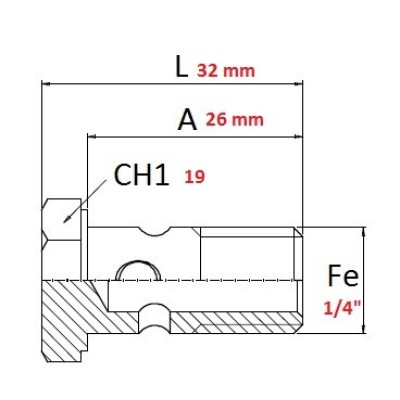 VITE CAVA 1/4"