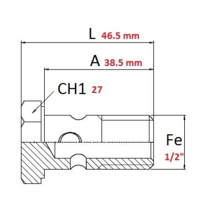 VITE CAVA 1/2"