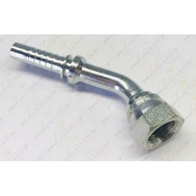 HALF BEND FITTING 45° 3/8" TO PRESS