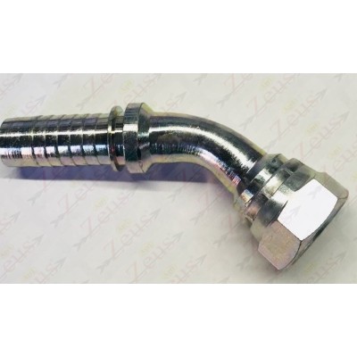 HALF BEND FITTING 45° 3/4" TO PRESS