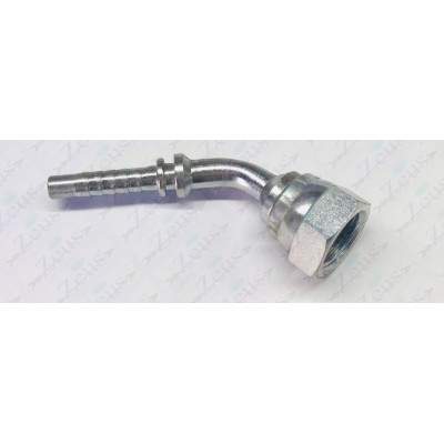 RACCORDO MEZZA CURVA 45° 3/8"X1/4" A PRESSARE