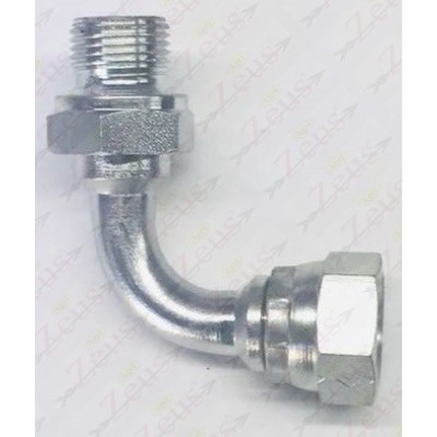 SWIVEL FEMALE BEND 3/8"+MALE 3/8"