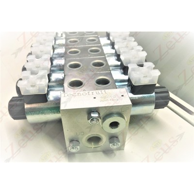 Solenoid valve block