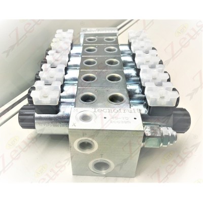 Solenoid valve block