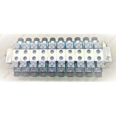 Solenoid valve block