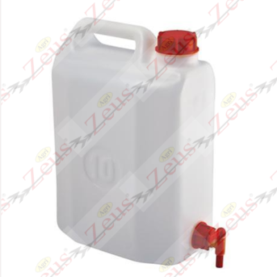 Plastic hand basin with tap