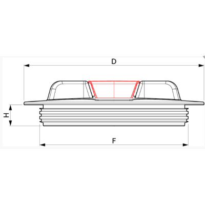 Coperchio filettato Ø 255 ghibli