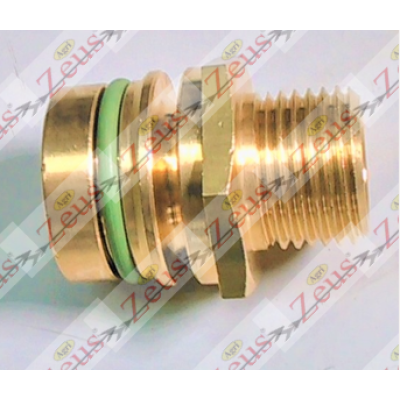 brass threaded fitting seat for closing solenoid valve