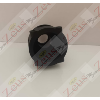 Plastic fitting with fork seat