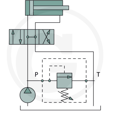 3/4" maximum pressure valve