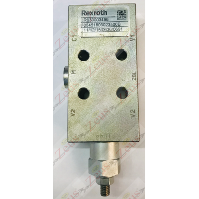 Valvola di blocco 3/8" con discesa a flangia